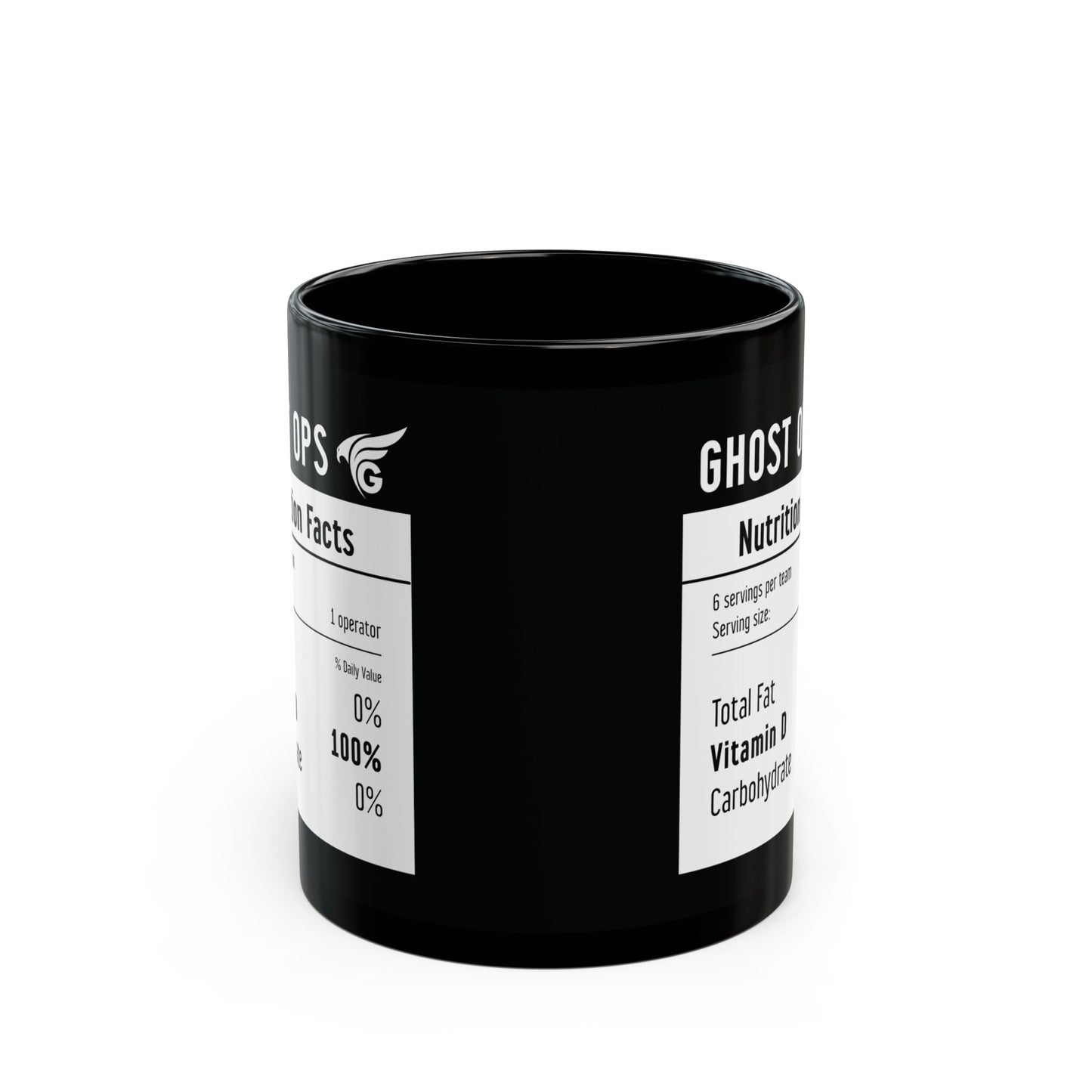Ghost Ops Black Mug (11oz, 15oz)