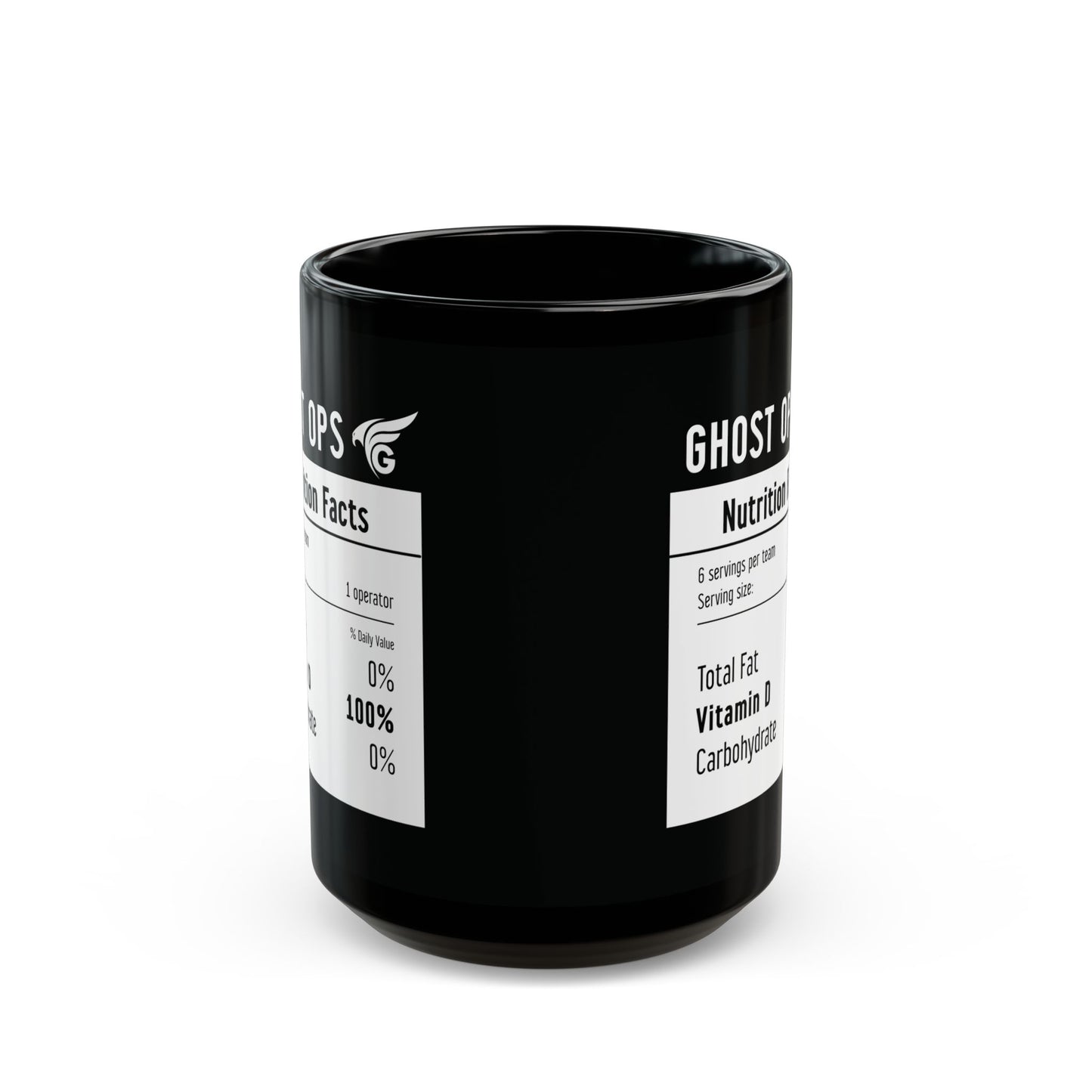 Ghost Ops Black Mug (11oz, 15oz)
