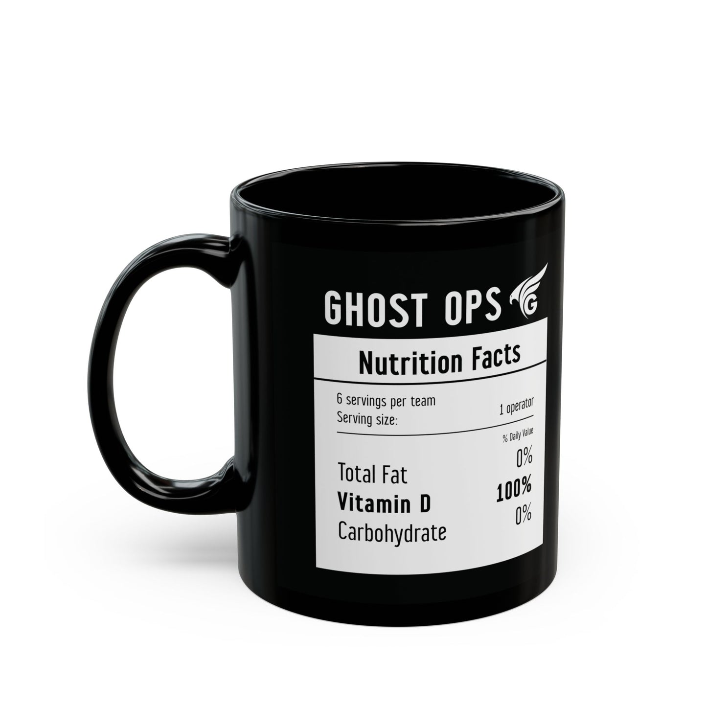 Ghost Ops Black Mug (11oz, 15oz)