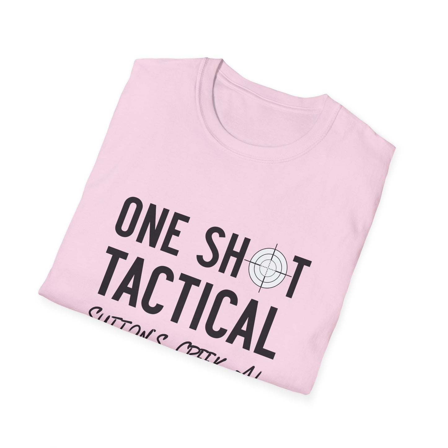 One Shot Tactical Unisex Softstyle T-Shirt