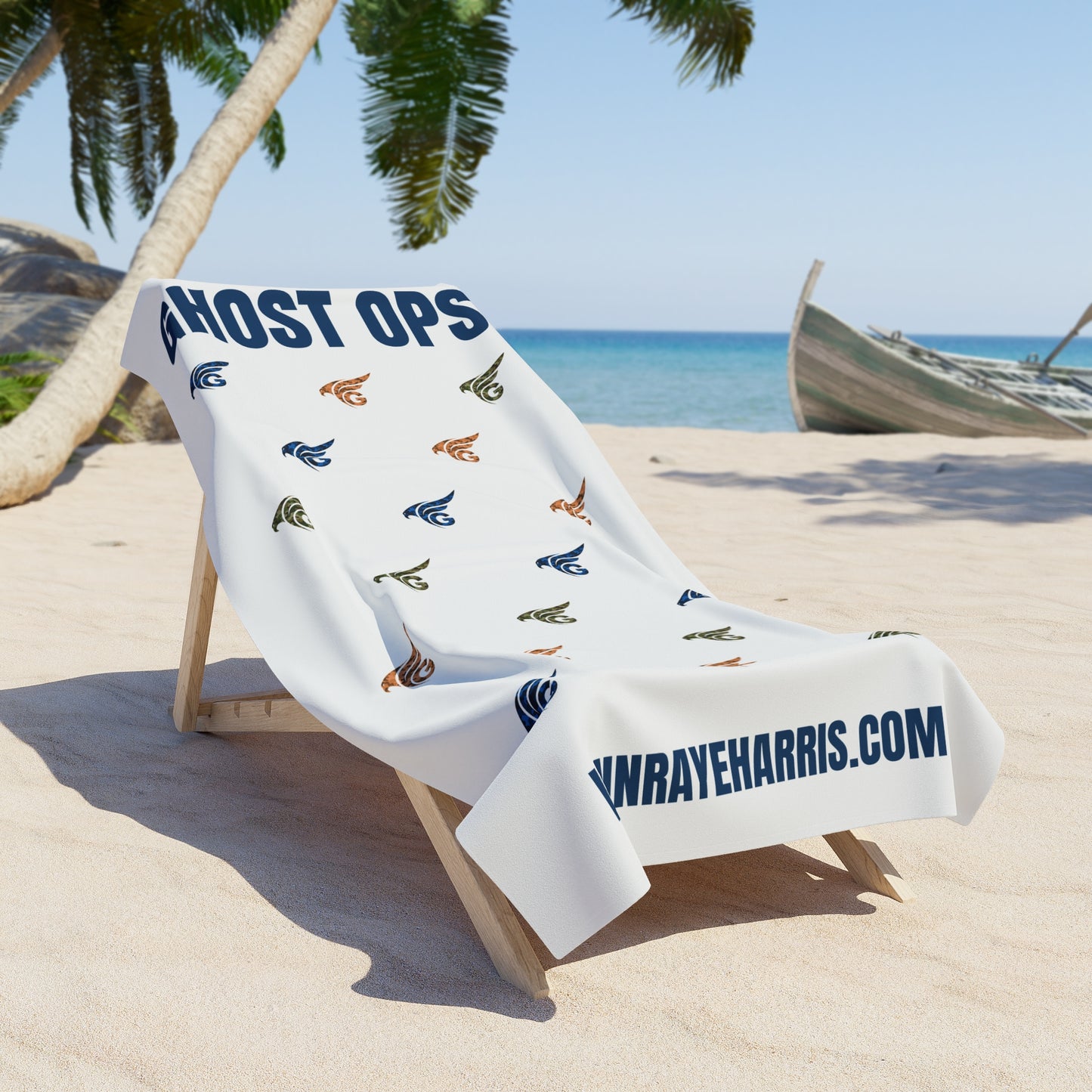 Ghost Ops Beach Towel