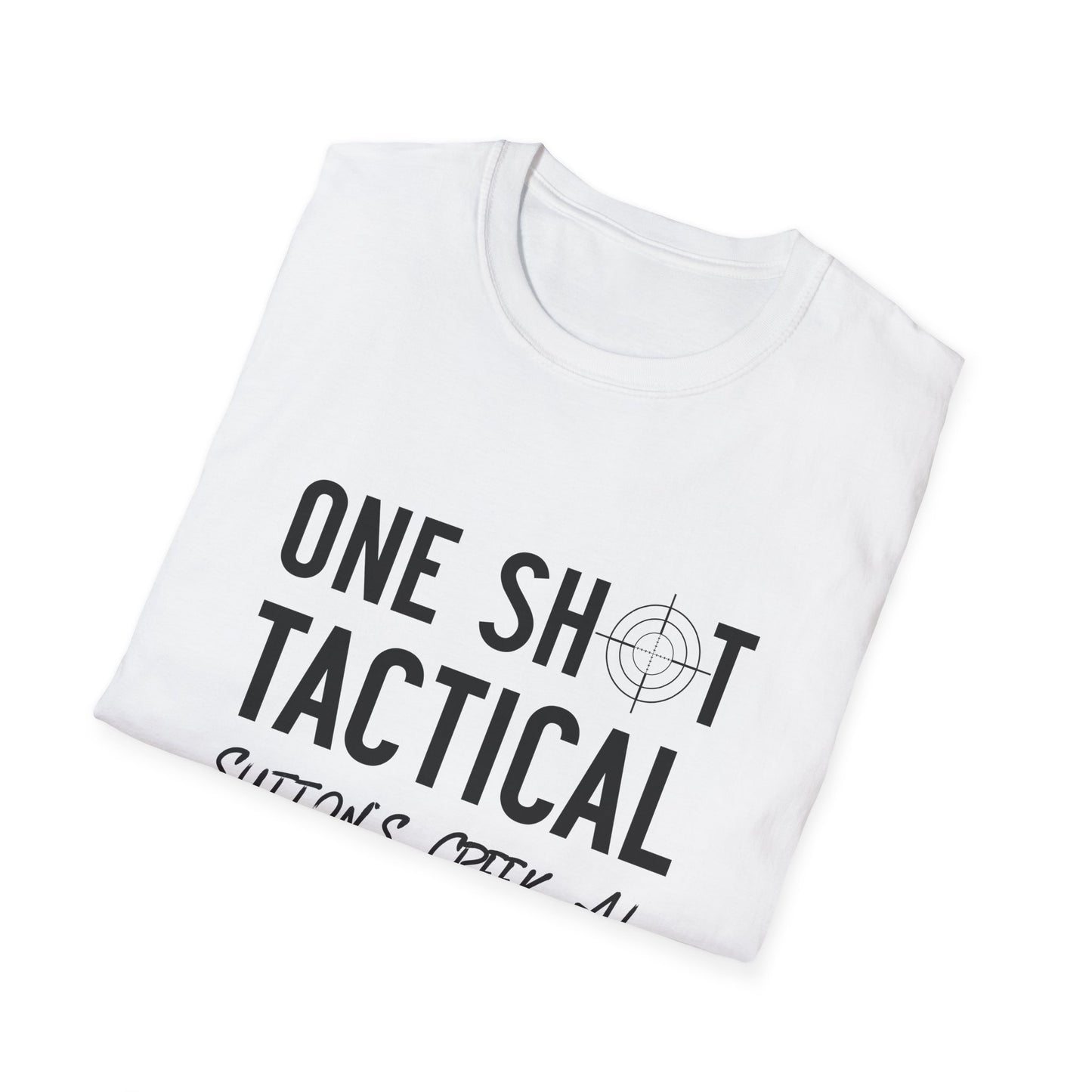 One Shot Tactical Unisex Softstyle T-Shirt
