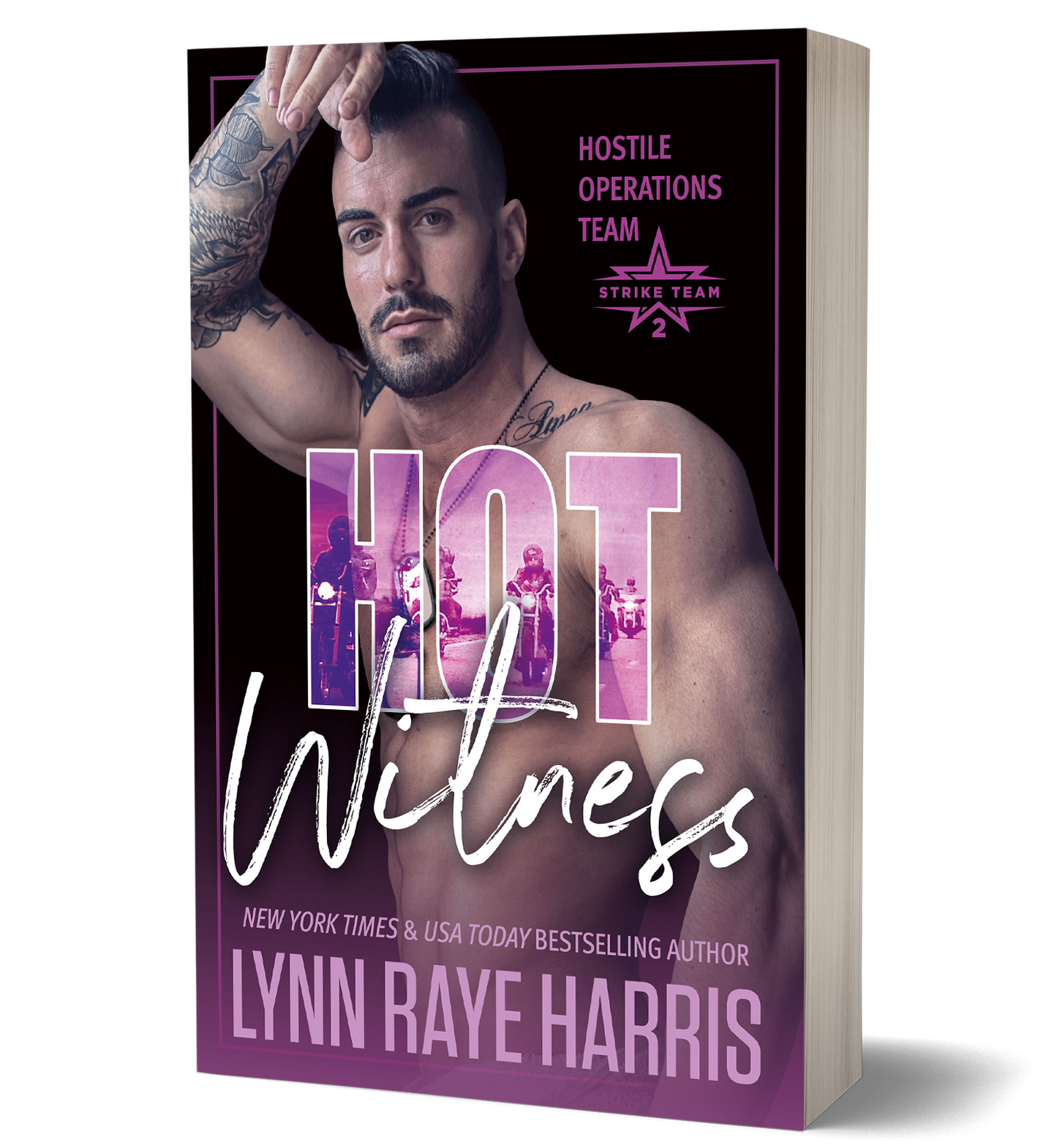 HOT Witness (paperback-hero cover)