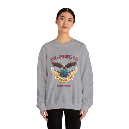 Hostile Operations Team (HOT) Logo Crewneck Sweatshirt
