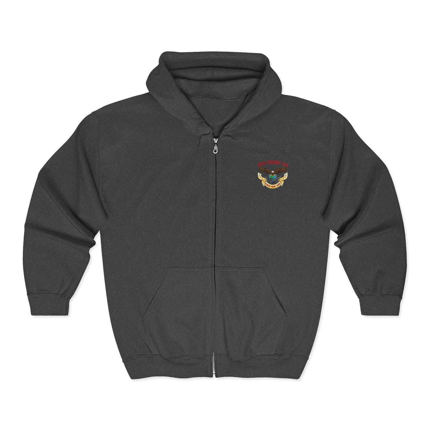 Hostile Operations Team (HOT) Full Zip Hooded Sweatshirt