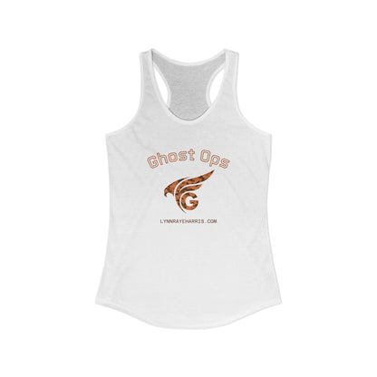 Ghost Ops Racerback Tank (Orange Camo)
