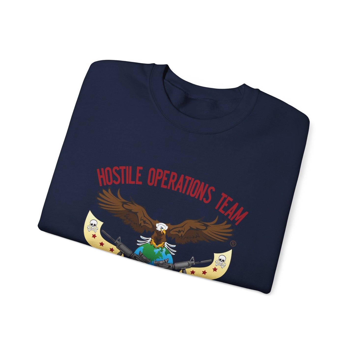 Hostile Operations Team (HOT) Logo Crewneck Sweatshirt