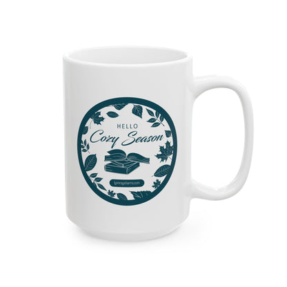 Hello Cozy Season Mug (Teal)