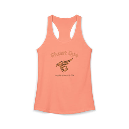 Ghost Ops Racerback Tank (Orange Camo)
