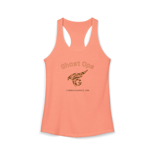 Ghost Ops Racerback Tank (Orange Camo)