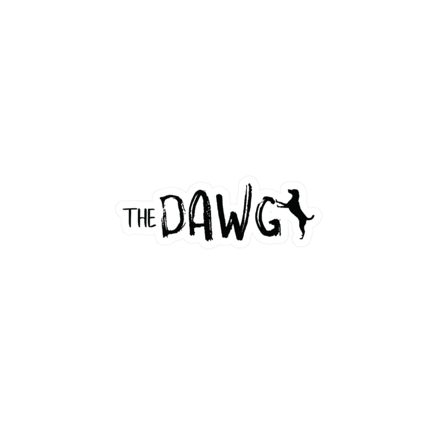 The Dawg Sticker