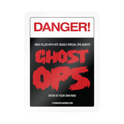 DANGER! Ghost Ops Vinyl Decals
