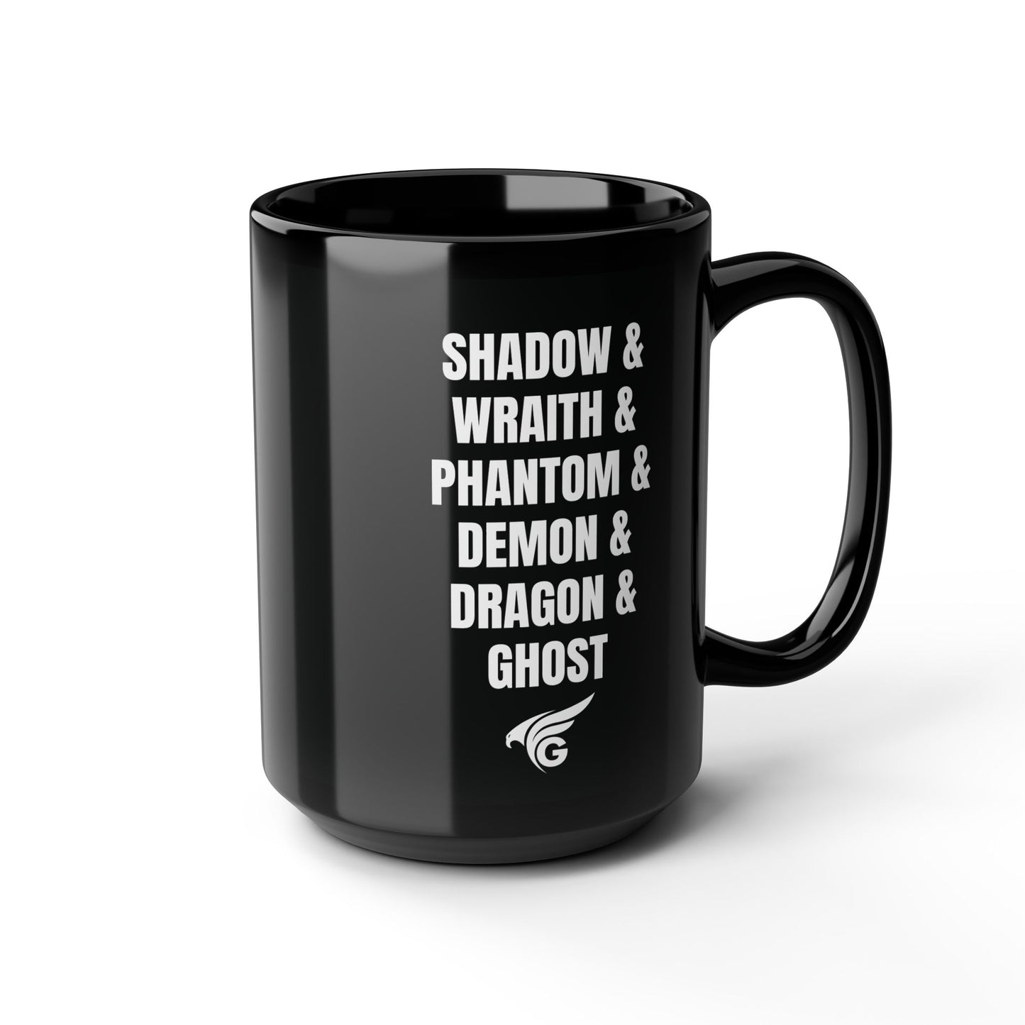 Ghost Ops Logo and Callsigns Mug