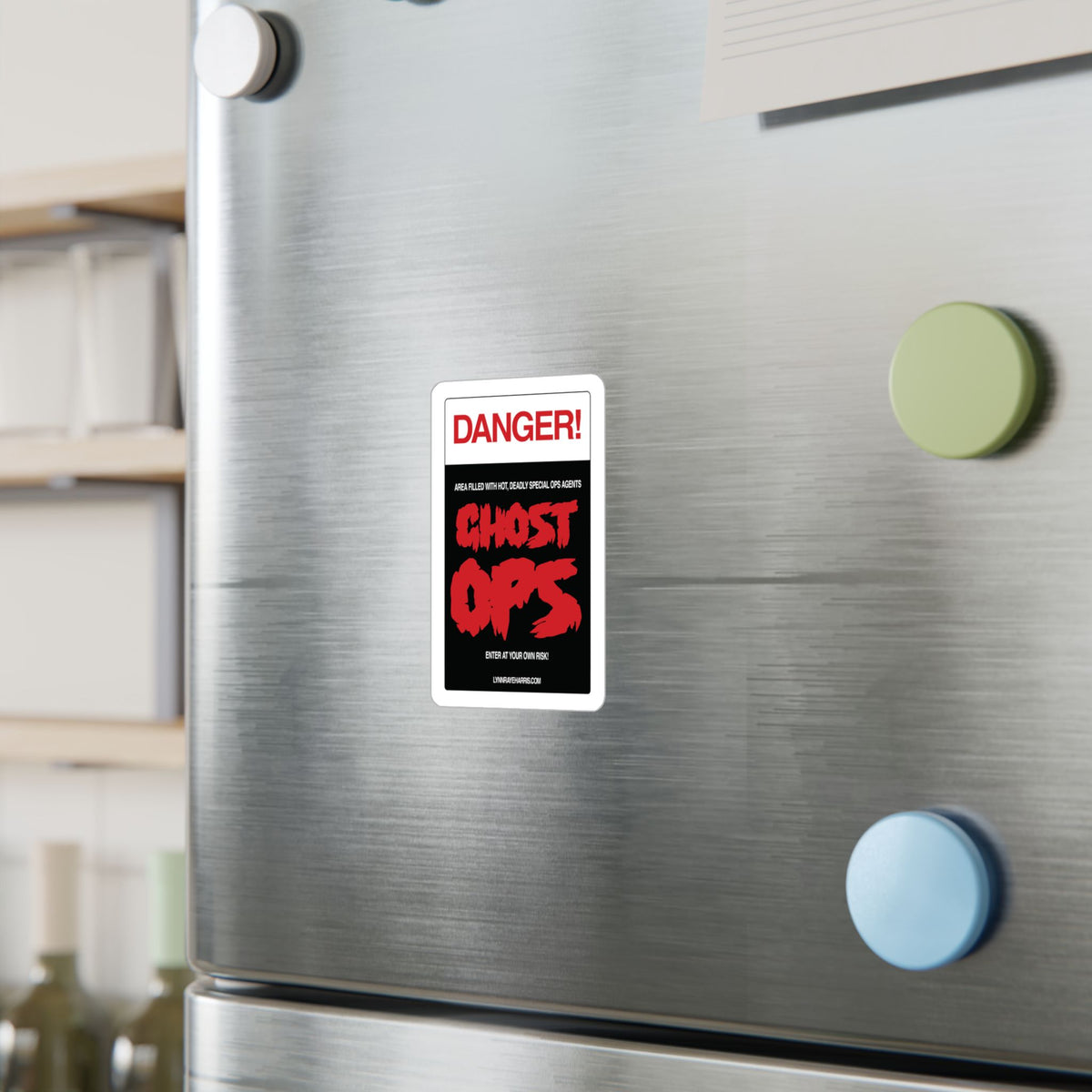 DANGER! Ghost Ops Vinyl Decals