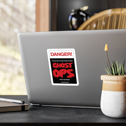 DANGER! Ghost Ops Vinyl Decals