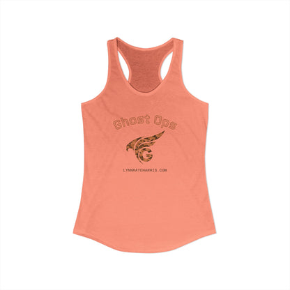 Ghost Ops Racerback Tank (Orange Camo)
