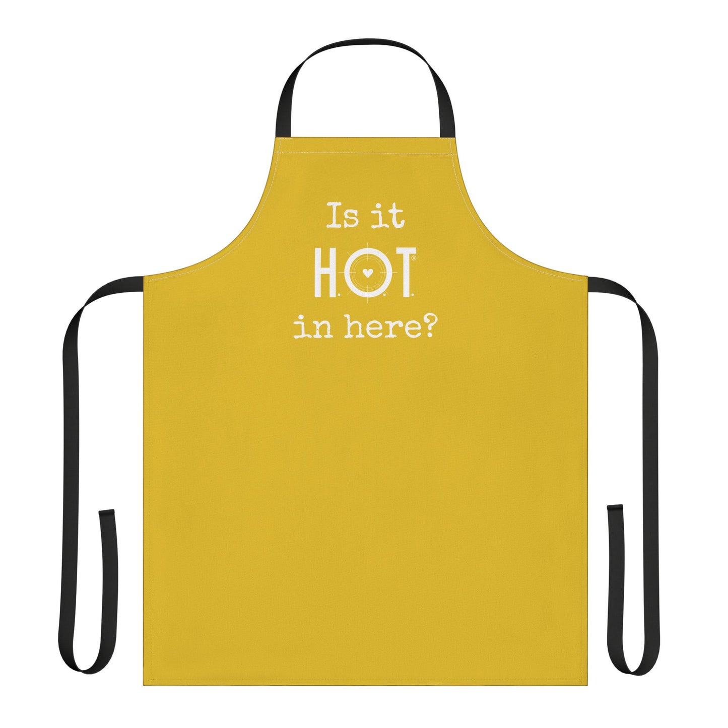Is it HOT in here apron, yellow