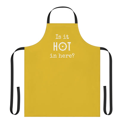 Is it HOT in here apron, yellow