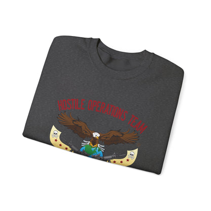 Hostile Operations Team (HOT) Logo Crewneck Sweatshirt
