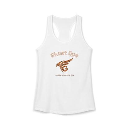 Ghost Ops Racerback Tank (Orange Camo)
