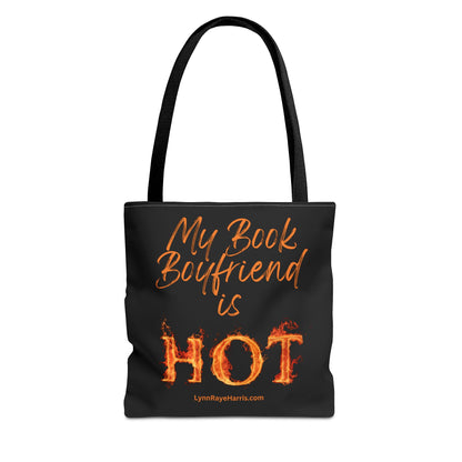 My Book Boyfriend is HOT Tote Bag