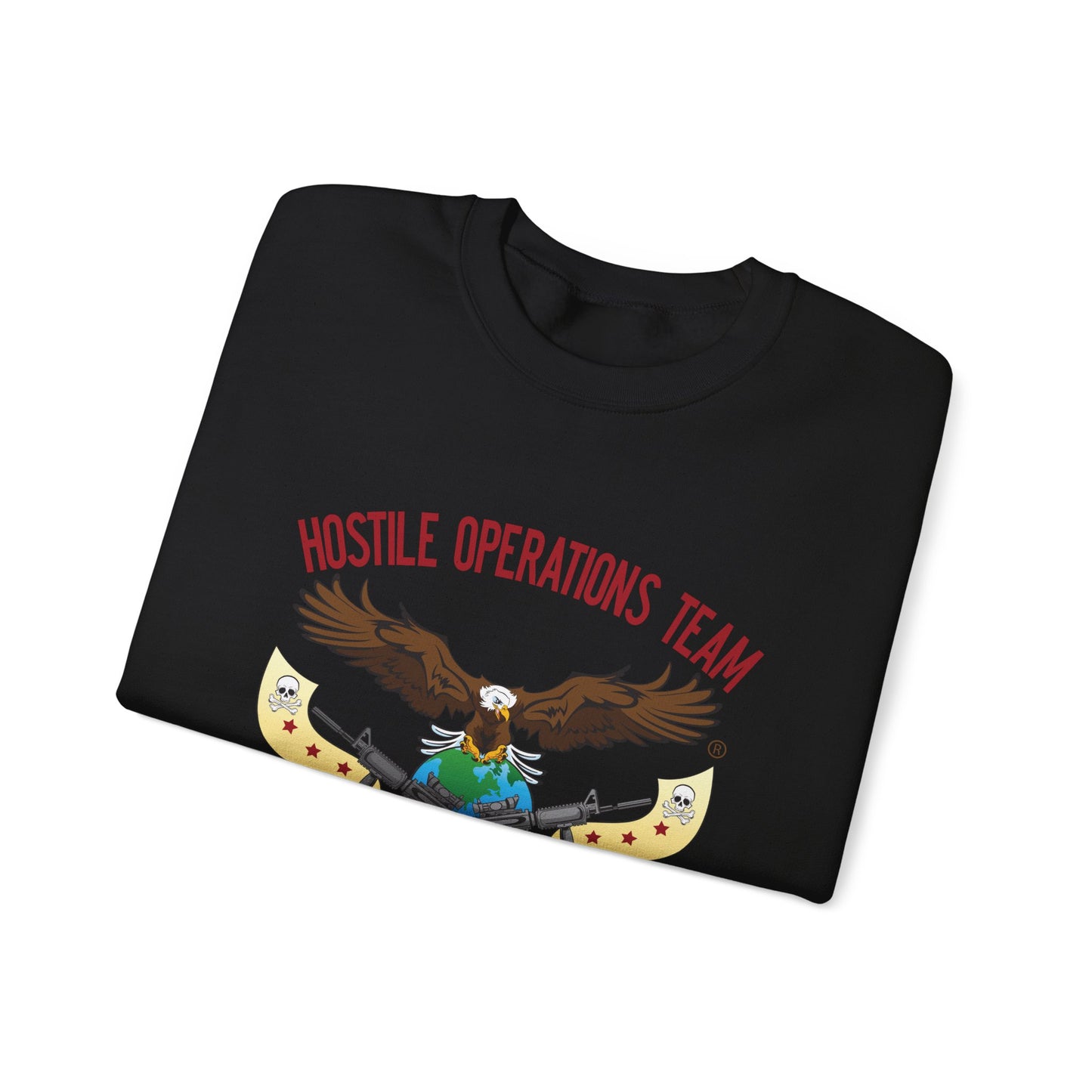 Hostile Operations Team (HOT) Logo Crewneck Sweatshirt