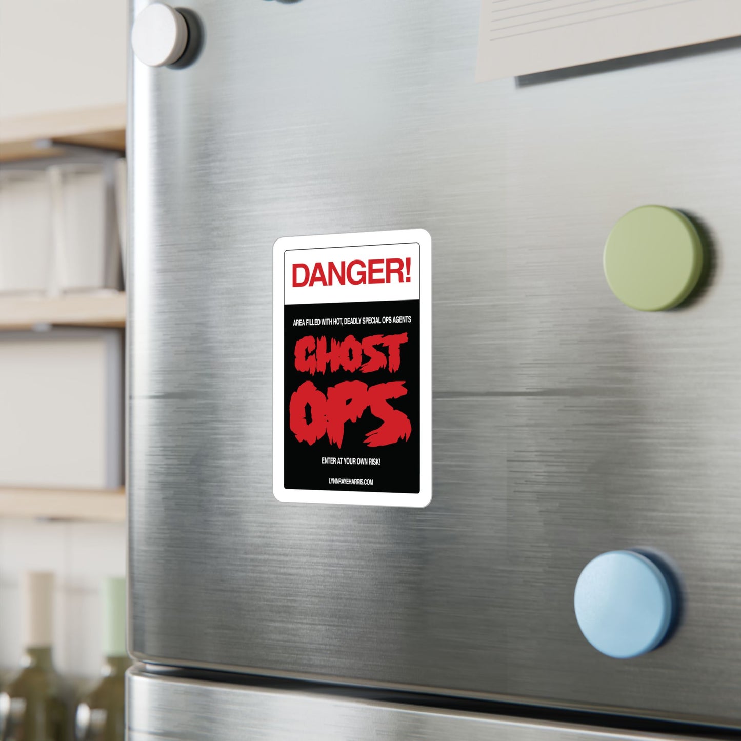 DANGER! Ghost Ops Vinyl Decals