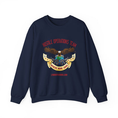 Hostile Operations Team (HOT) Logo Crewneck Sweatshirt
