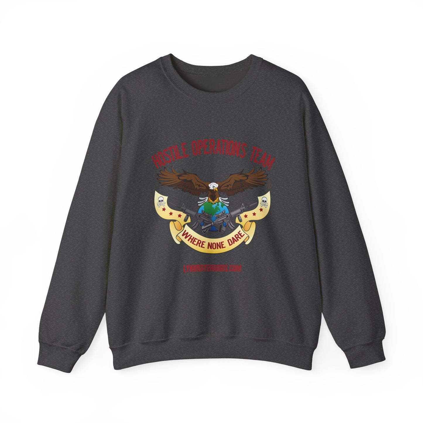 Hostile Operations Team (HOT) Logo Crewneck Sweatshirt