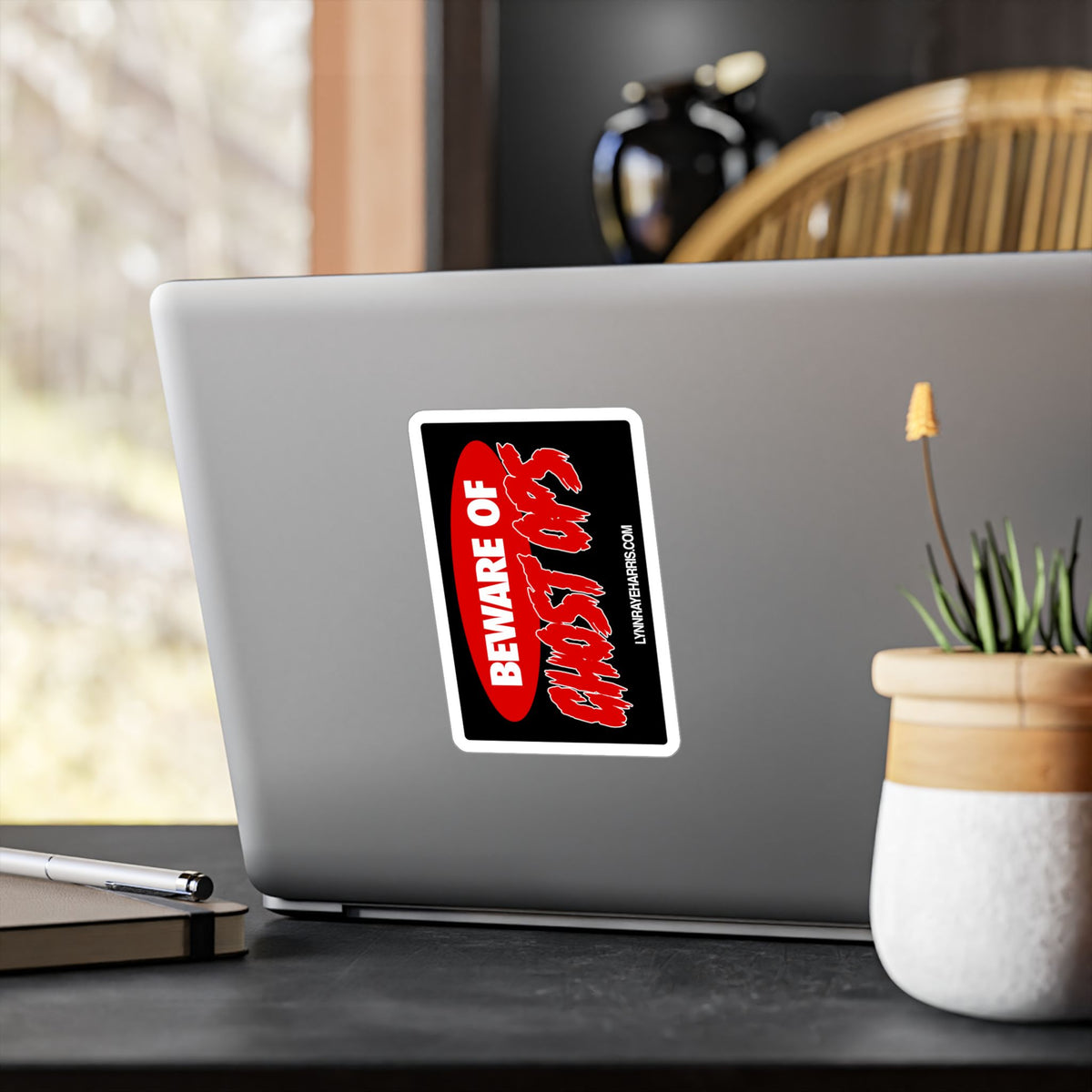 Beware of Ghost Ops Vinyl Decals