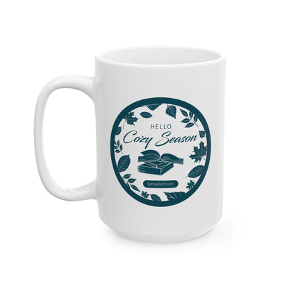Hello Cozy Season Mug (Teal)