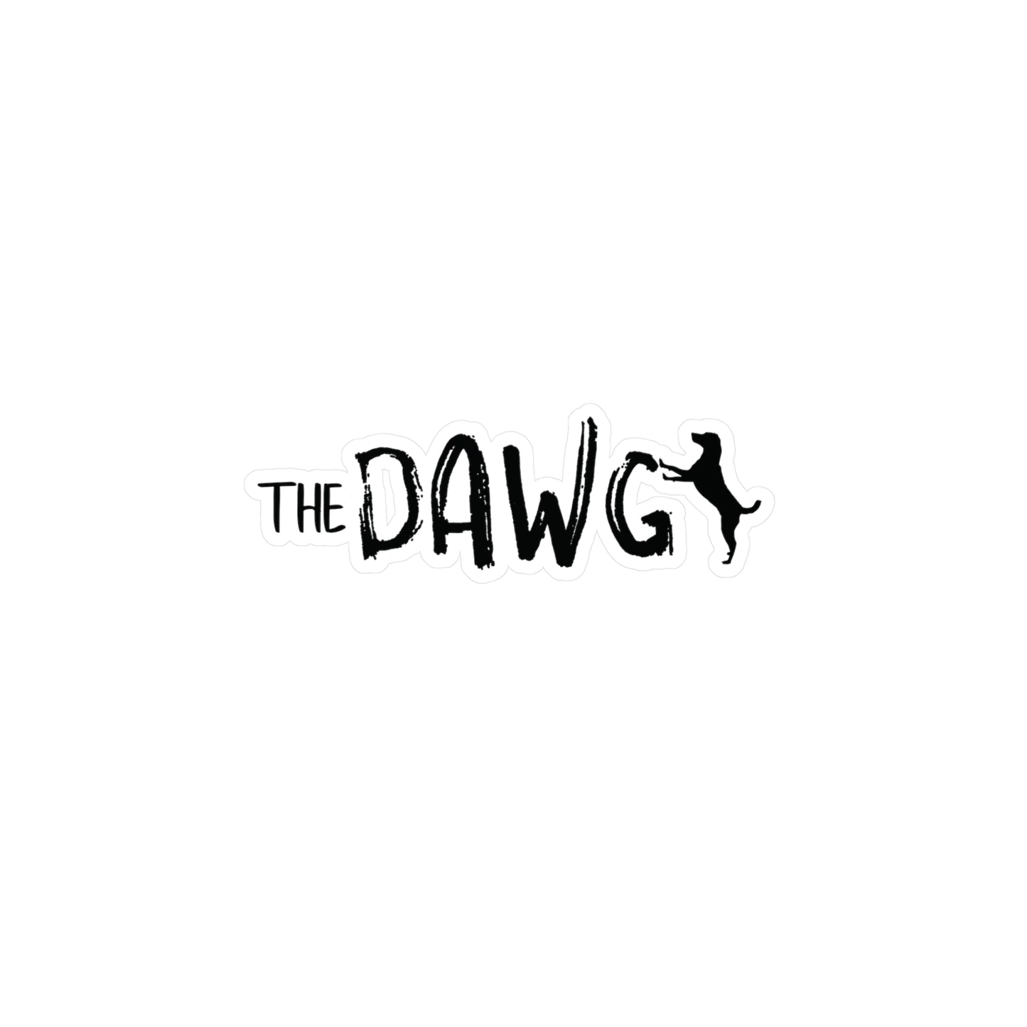 The Dawg Sticker