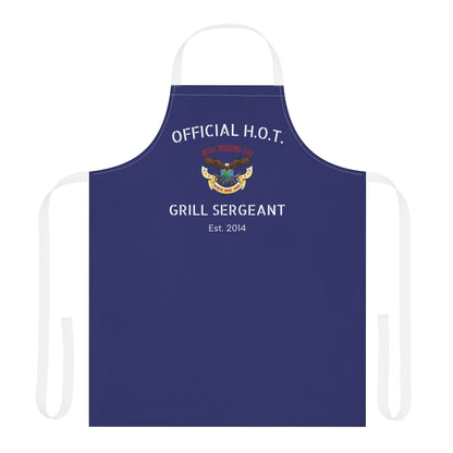 Grill Sergeant Apron, Blue