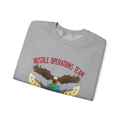 Hostile Operations Team (HOT) Logo Crewneck Sweatshirt
