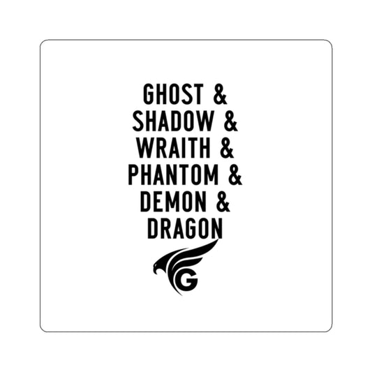 Ghost Ops Team Callsigns Sticker