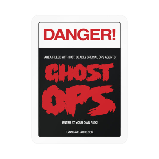 DANGER! Ghost Ops Vinyl Decals