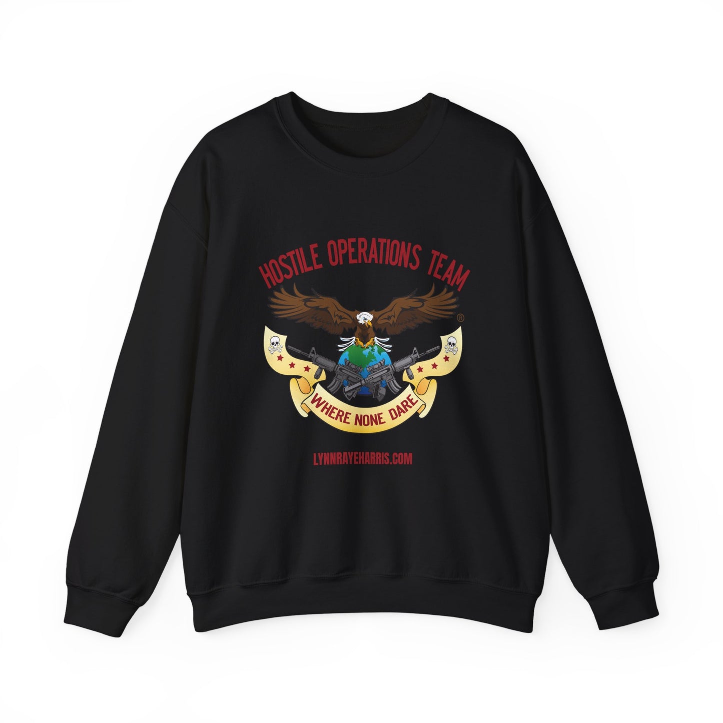 Hostile Operations Team (HOT) Logo Crewneck Sweatshirt