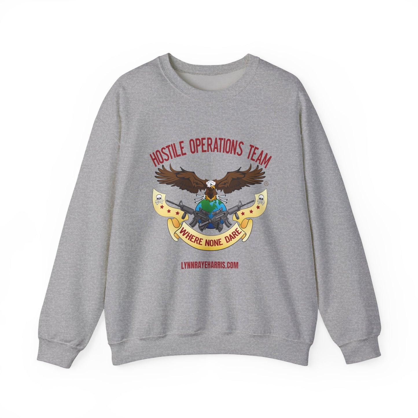 Hostile Operations Team (HOT) Logo Crewneck Sweatshirt