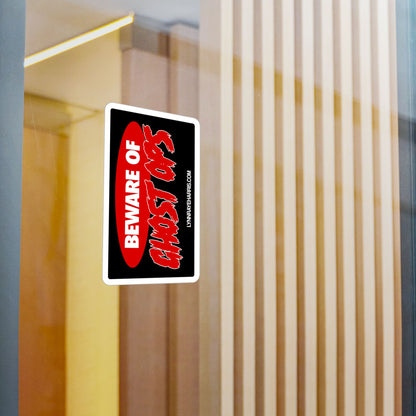 Beware of Ghost Ops Vinyl Decals
