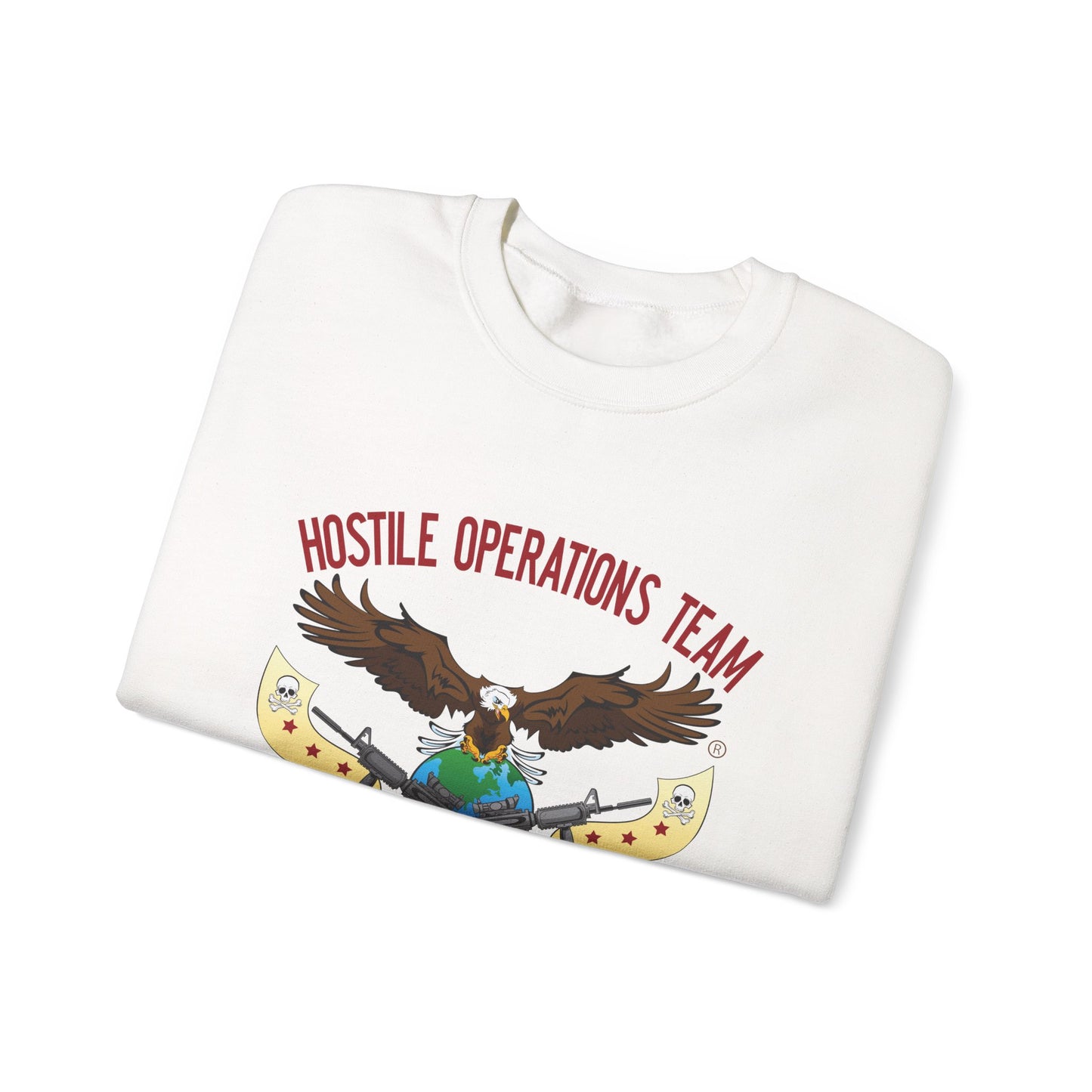 Hostile Operations Team (HOT) Logo Crewneck Sweatshirt