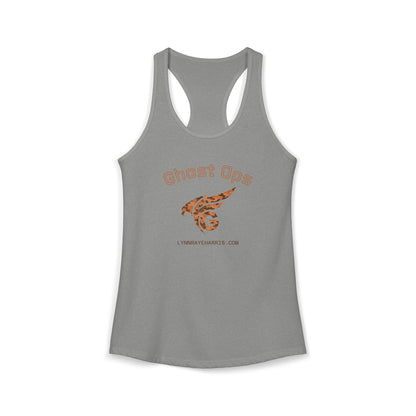 Ghost Ops Racerback Tank (Orange Camo)